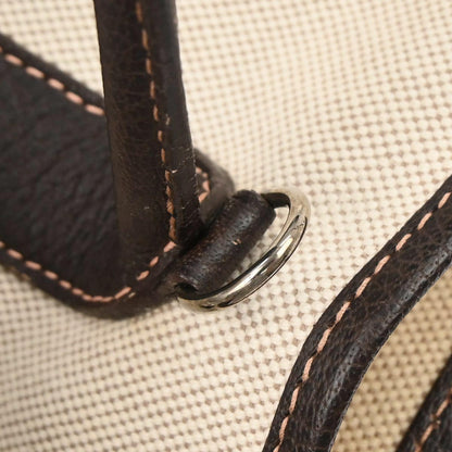 Hermes Natural Havane Toile H Garden Party 30 TPM 2way Shoulder Tote Bag