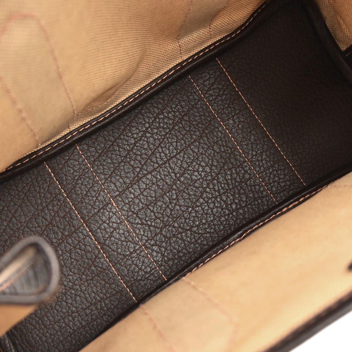 Hermes Natural Havane Toile H Garden Party 30 TPM 2way Shoulder Tote Bag