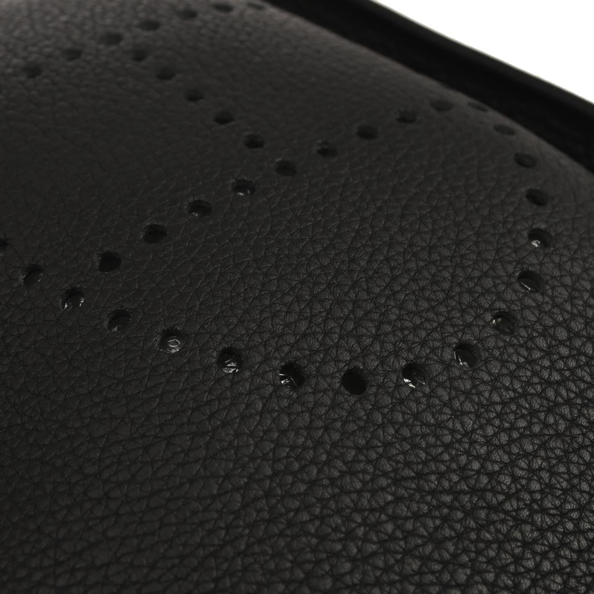 Hermes Black Taurillon Clemence Evelyne 2 29 PM Shoulder Bag