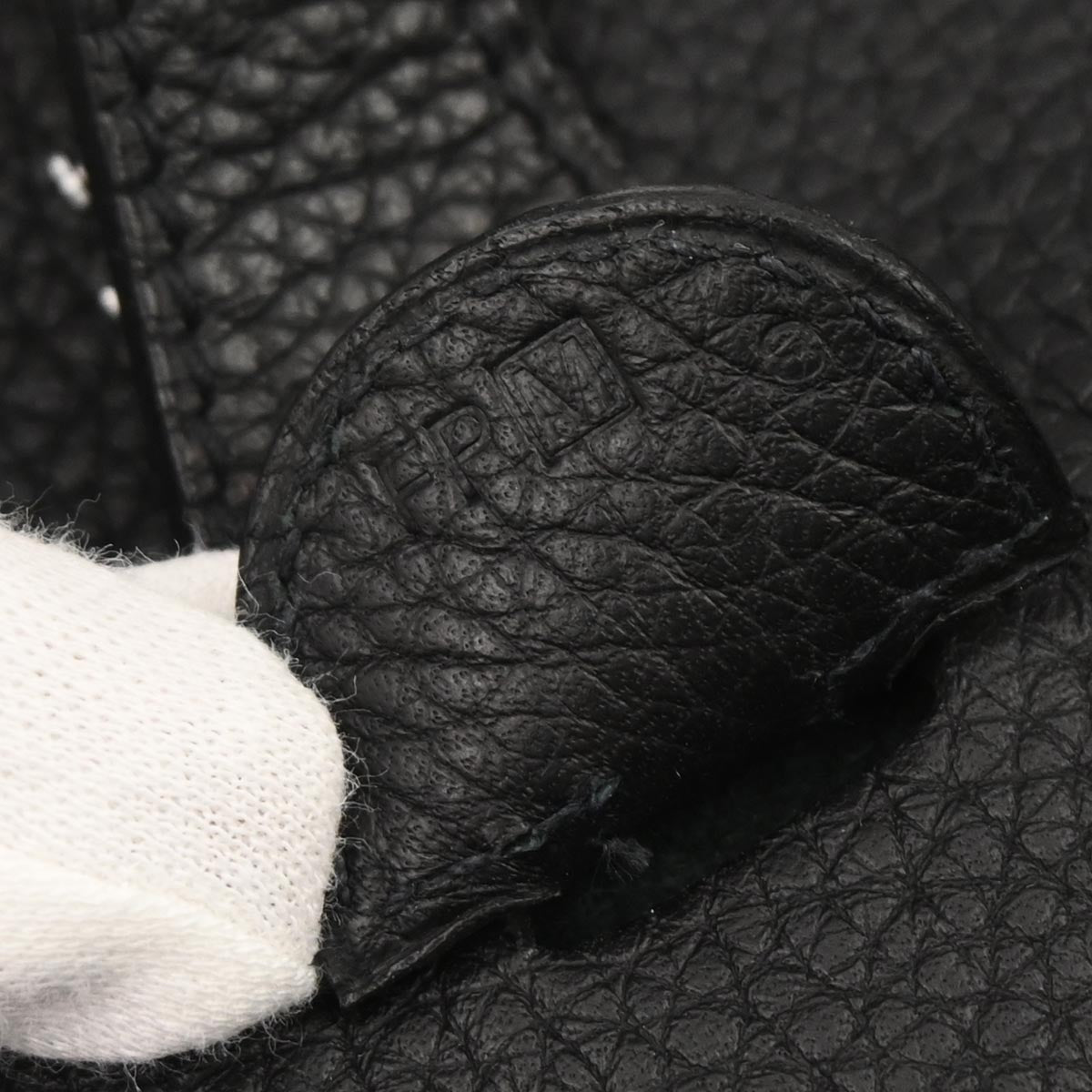 Hermes Black Taurillon Clemence Evelyne 2 29 PM Shoulder Bag