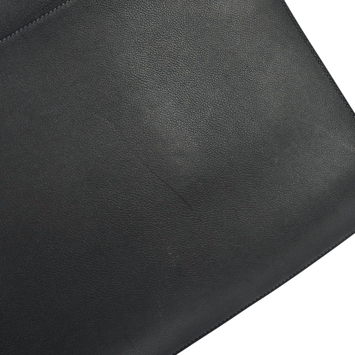 Hermes Dark Navy Evergrain Sac a Depeches 41 Business Bag Handbag