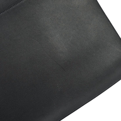 Hermes Dark Navy Evergrain Sac a Depeches 41 Business Bag Handbag