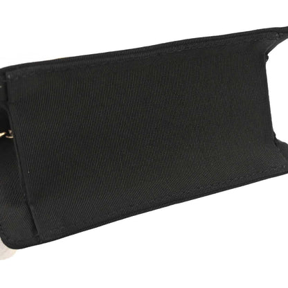 Chanel 2008-2009 Black Satin Mademoiselle Lock Handbag