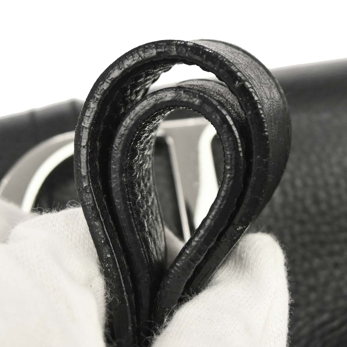 Christian Dior Black Leather John Galliano Handbag