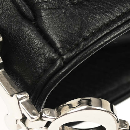 Christian Dior Black Leather John Galliano Handbag