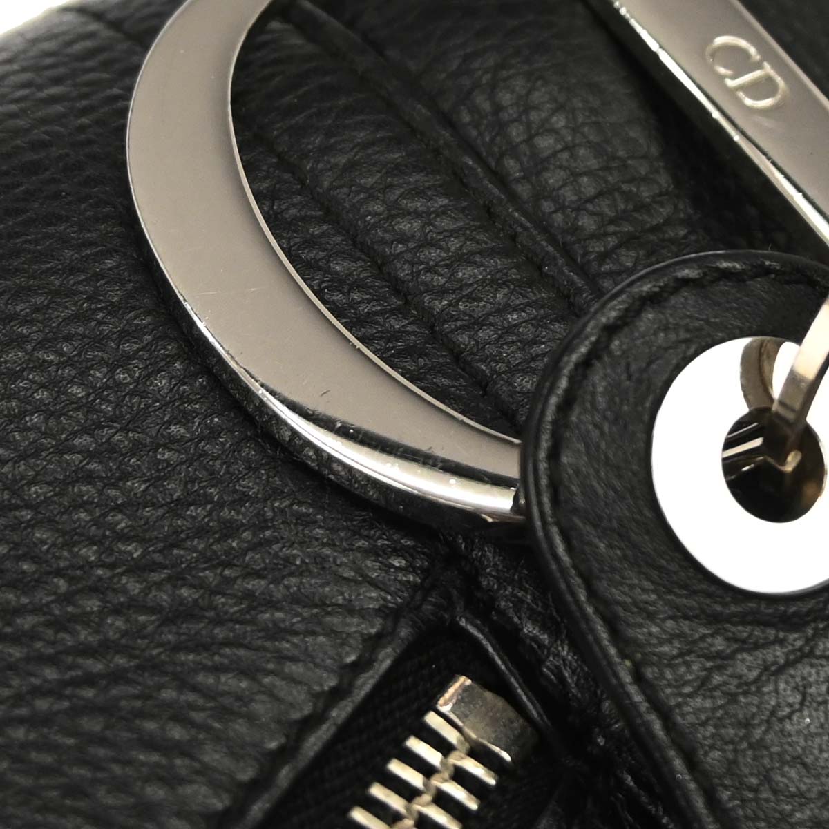 Christian Dior Black Leather John Galliano Handbag