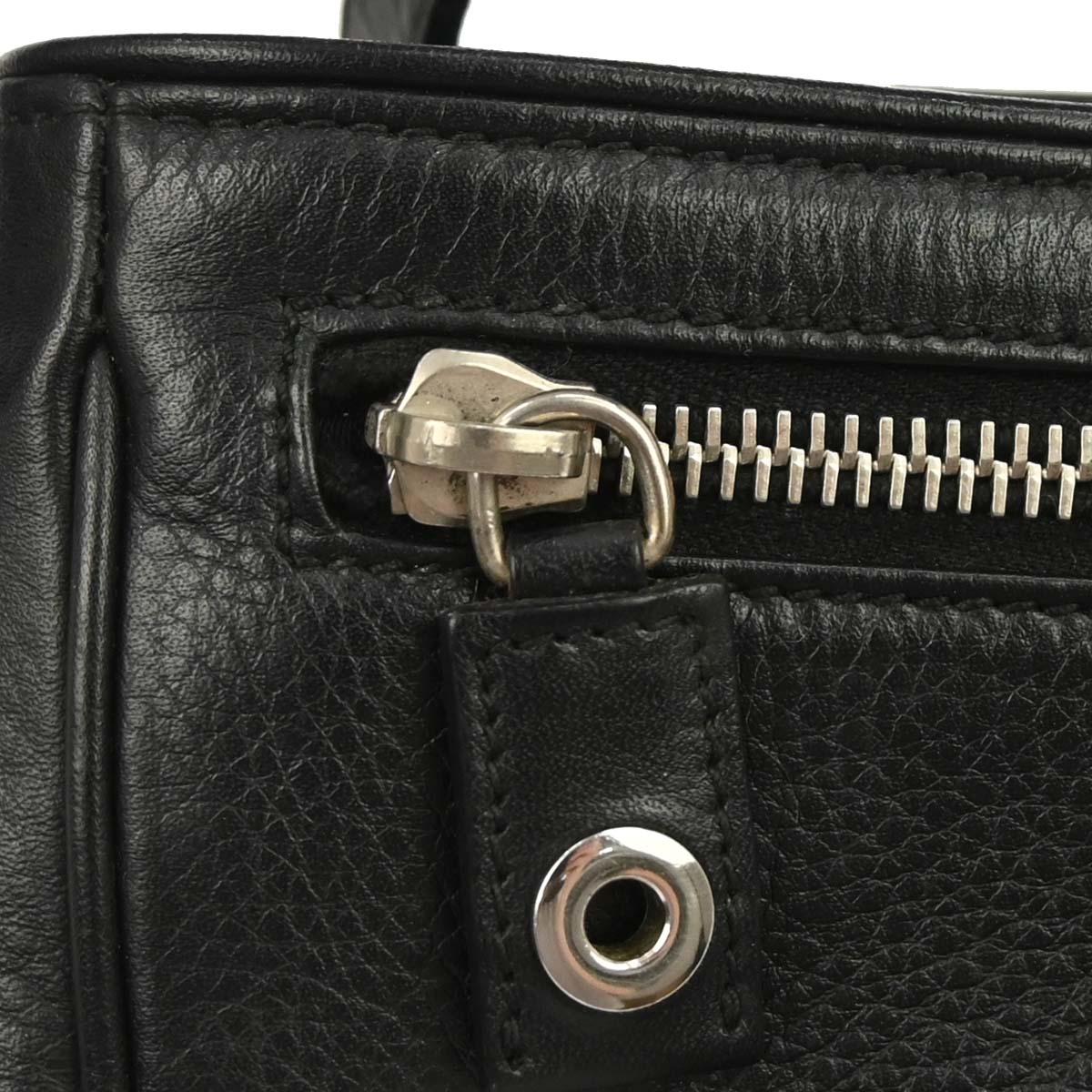 Christian Dior Black Leather John Galliano Handbag