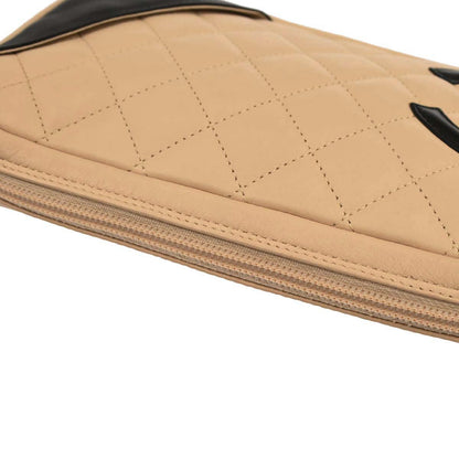 Chanel Beige Calfskin Cambon Ligne Handbag