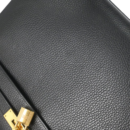 Hermes Black Ardennes Kelly 35 Sellier 2way Shoulder Handbag