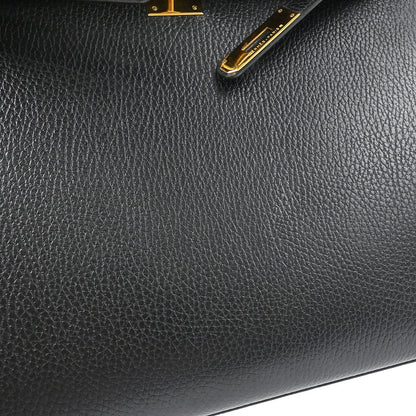 Hermes Black Ardennes Kelly 35 Sellier 2way Shoulder Handbag
