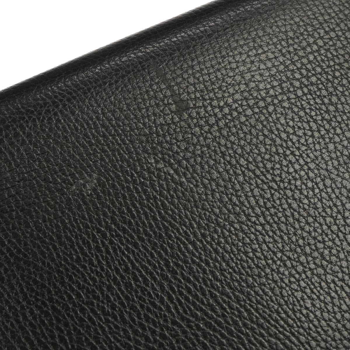 Hermes Black Ardennes Kelly 40 Sellier Handbag