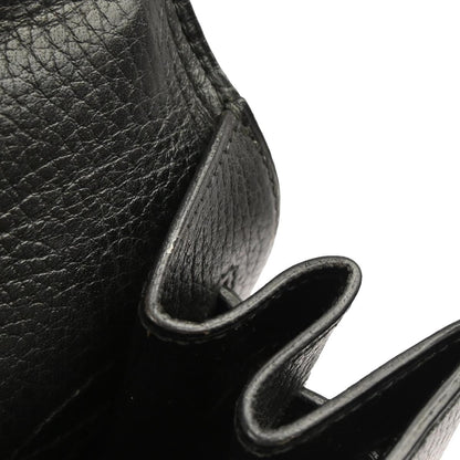 Hermes Black Ardennes Kelly 40 Sellier Handbag