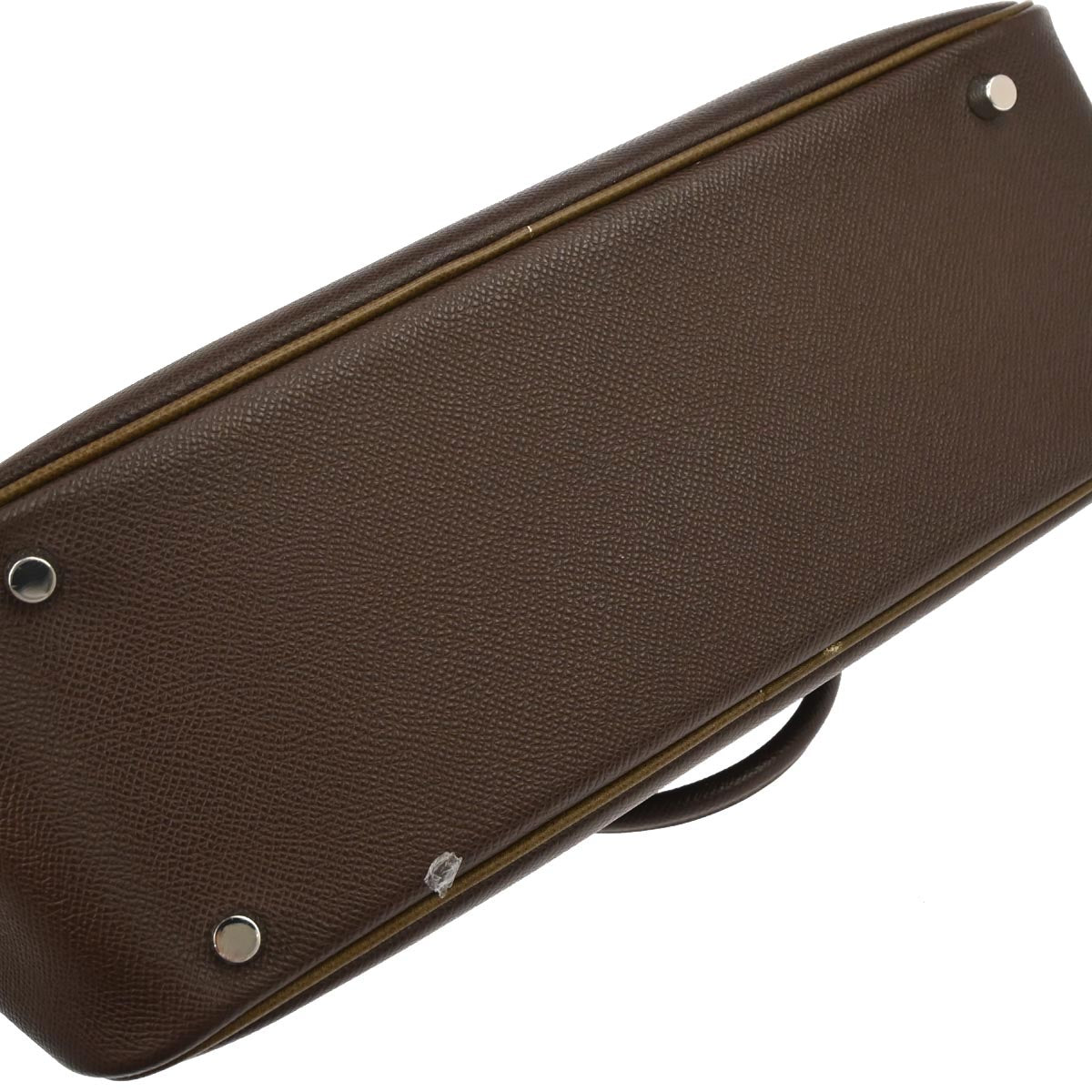 Hermes Chocolat Epsom Plume 32 Handbag