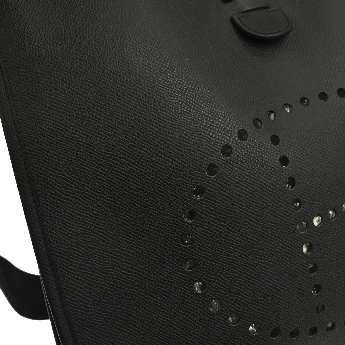 Hermes Black Epsom Evelyne 1 GM Shoulder Bag