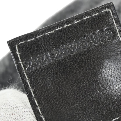 Fendi Gray Cashmere Mamma Baguette Handbag