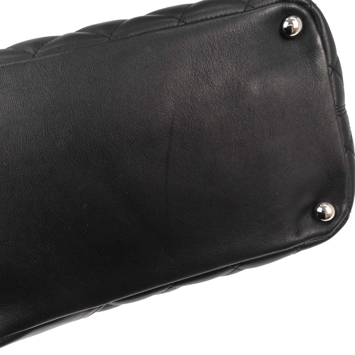 Chanel Black Calfskin Cambon Ligne Tote Handbag