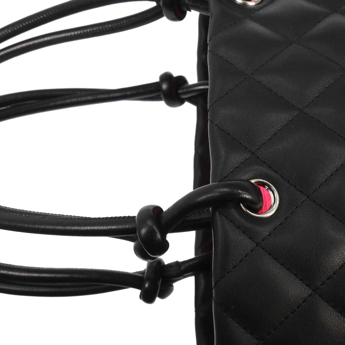 Chanel Black Calfskin Cambon Ligne Tote Handbag