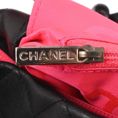 Chanel Black Calfskin Cambon Ligne Tote Handbag