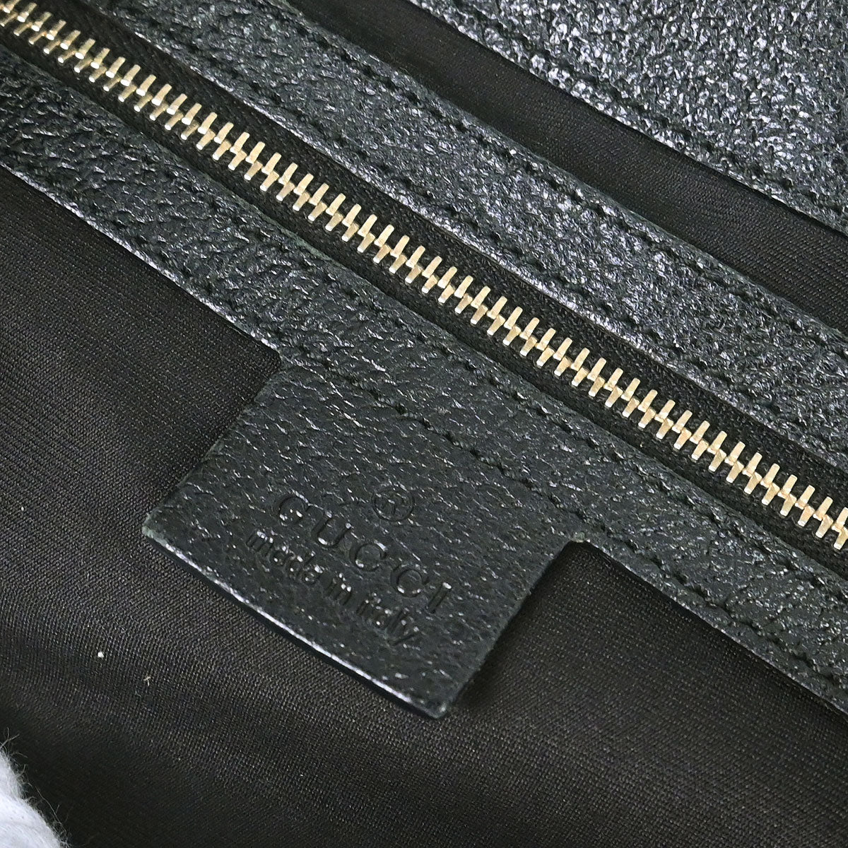 Gucci Black GG Handbag