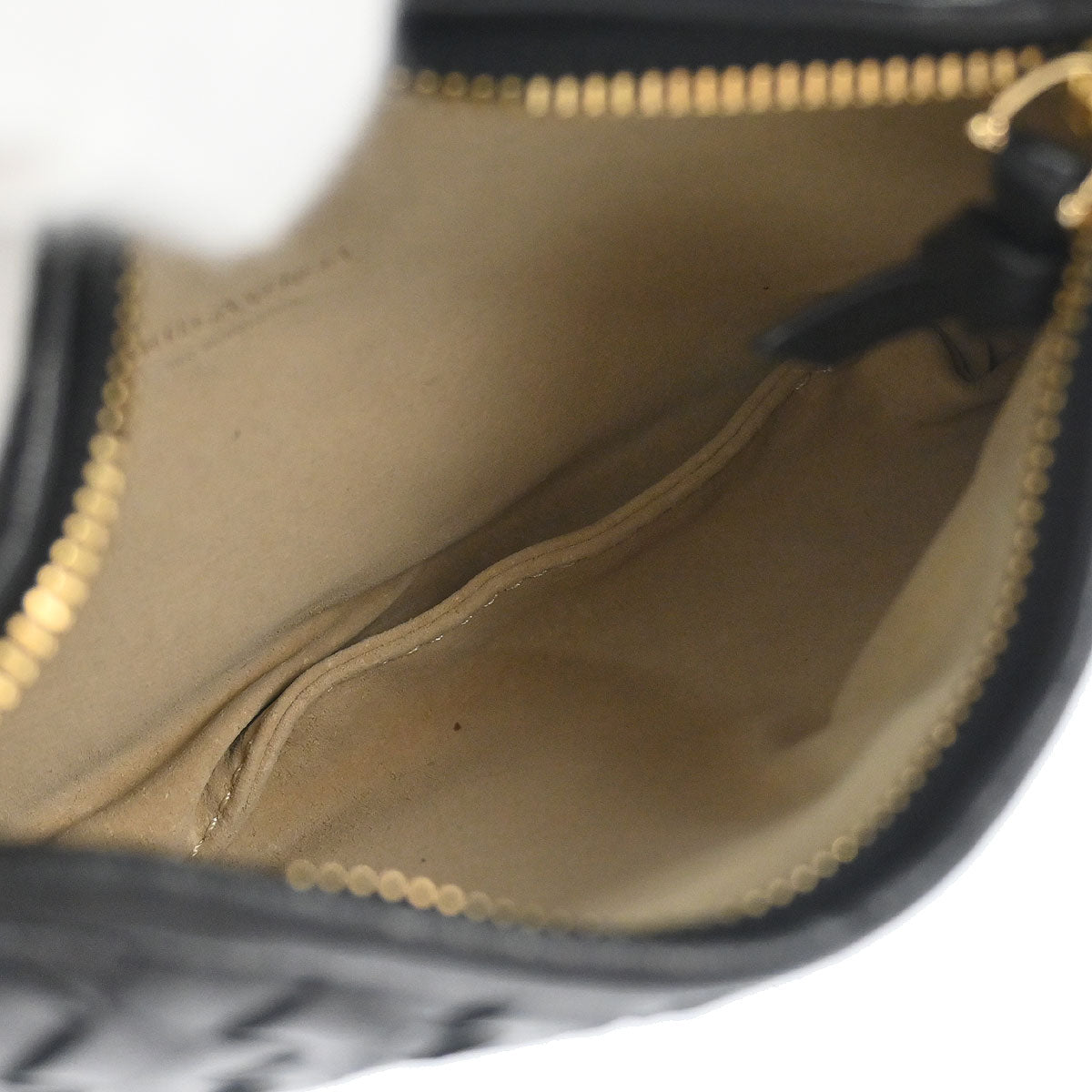 Bottega Veneta Black Lambskin Intrecciato Hobo Handbag