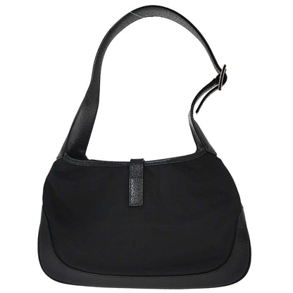 Gucci Black Nylon Jackie Handbag