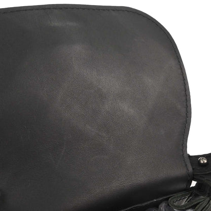 Chanel Black Calfskin Paris-Edinburgh Highlander Messenger Bag