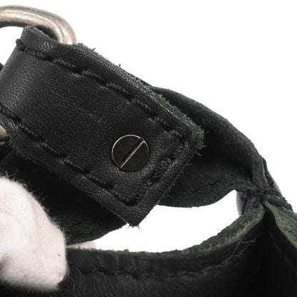 Chanel Black Calfskin Paris-Edinburgh Highlander Messenger Bag