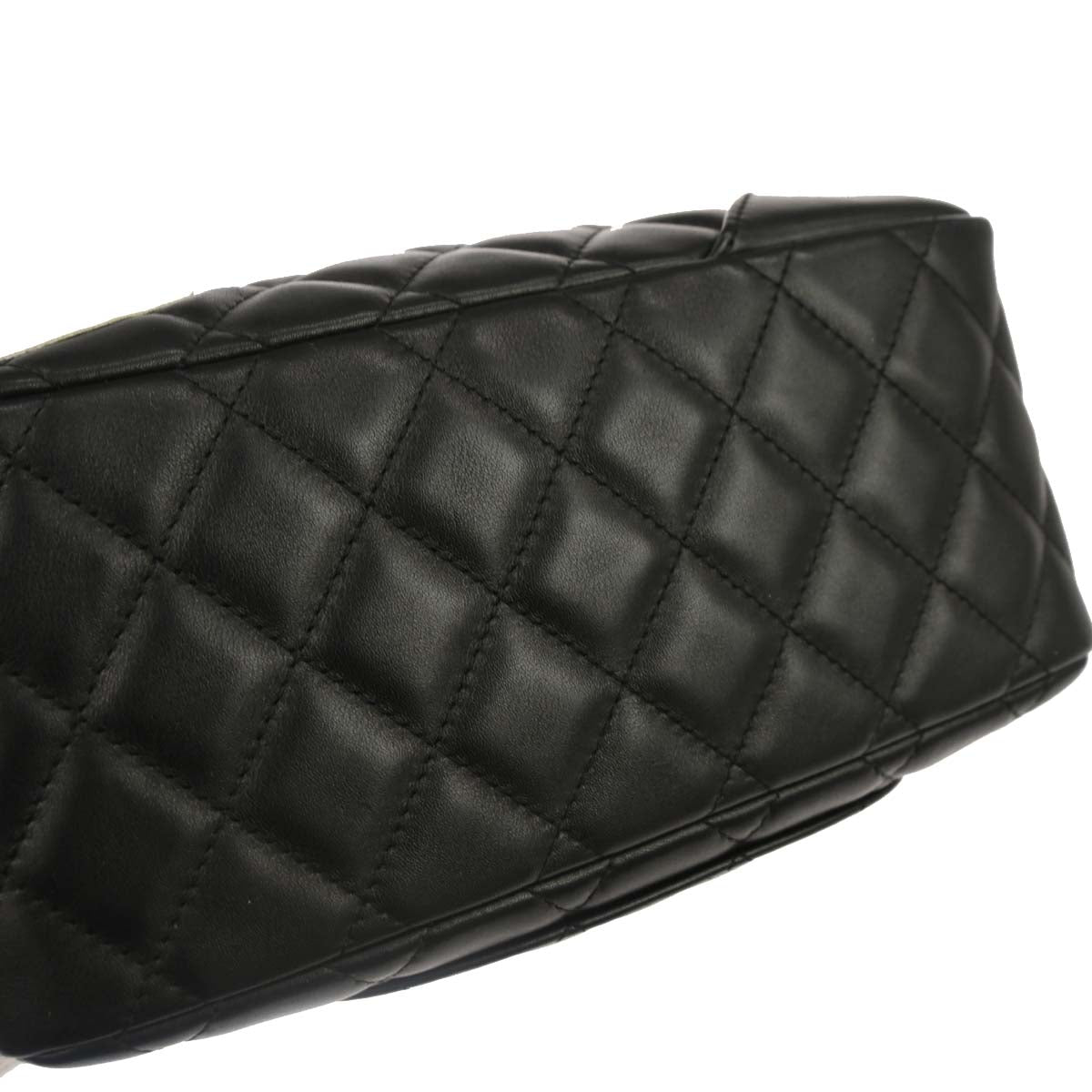 Chanel Black Calfskin Cambon Ligne Handbag