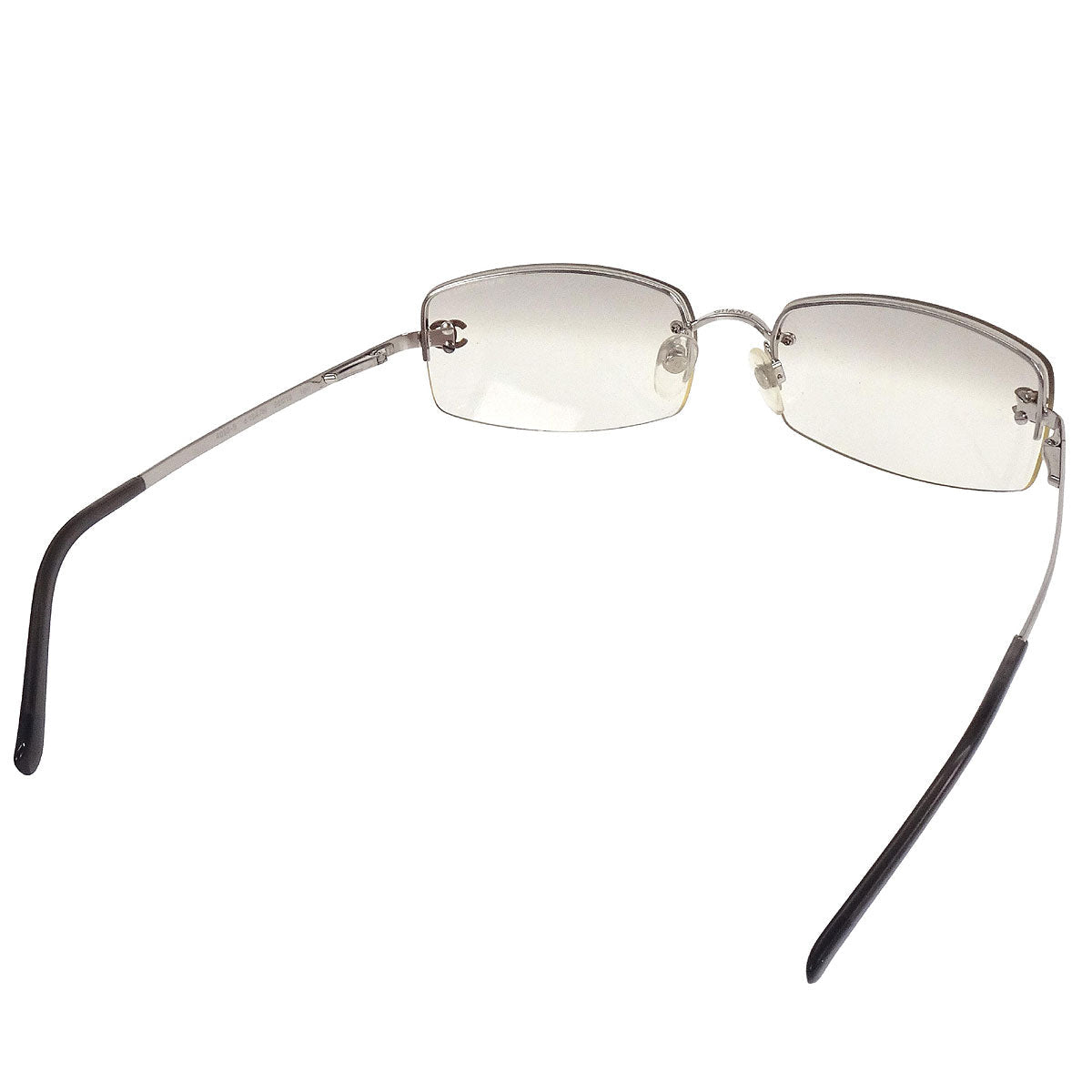 Chanel Sunglasses Eyewear Black Rhinestone Small Good