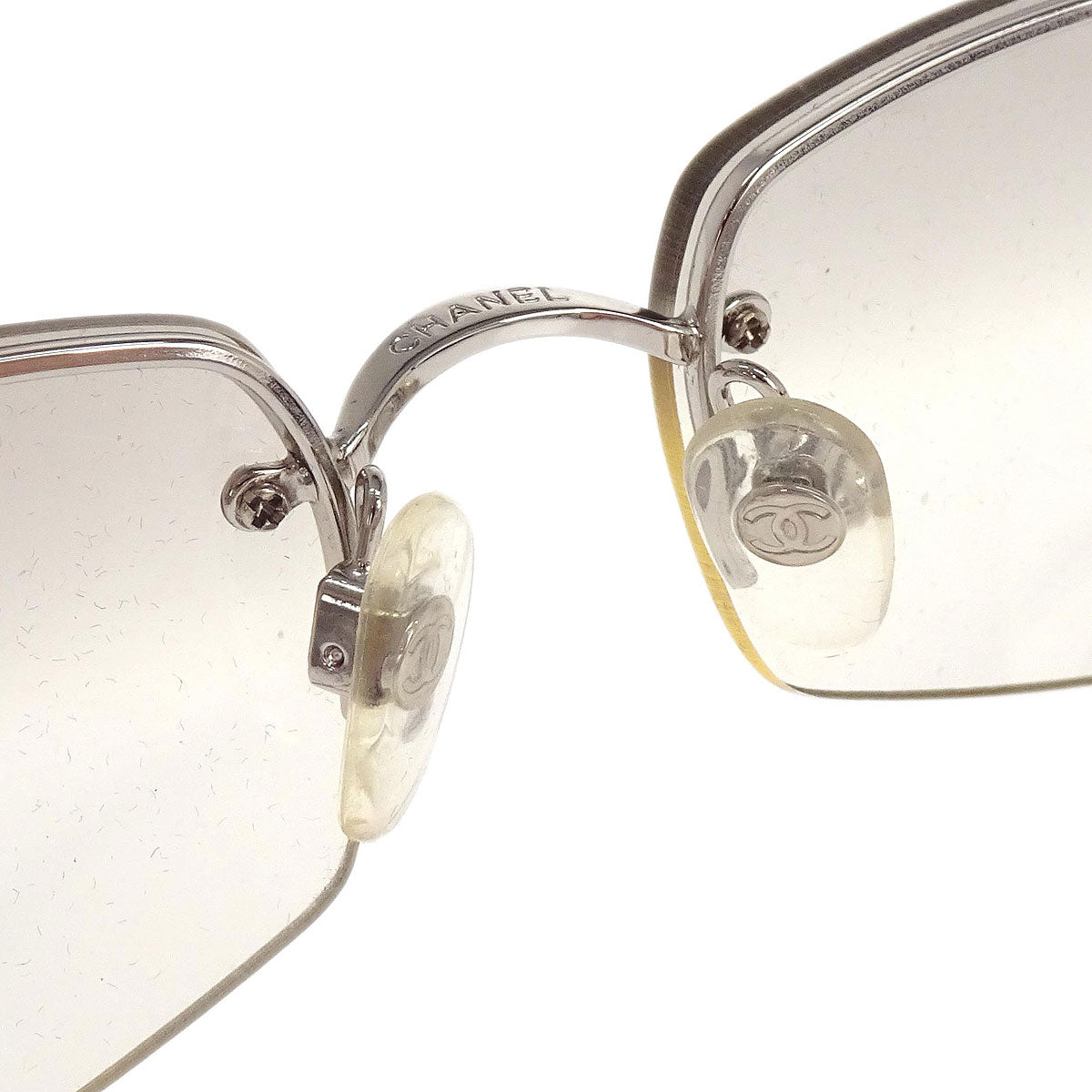 Chanel Sunglasses Eyewear Black Rhinestone Small Good