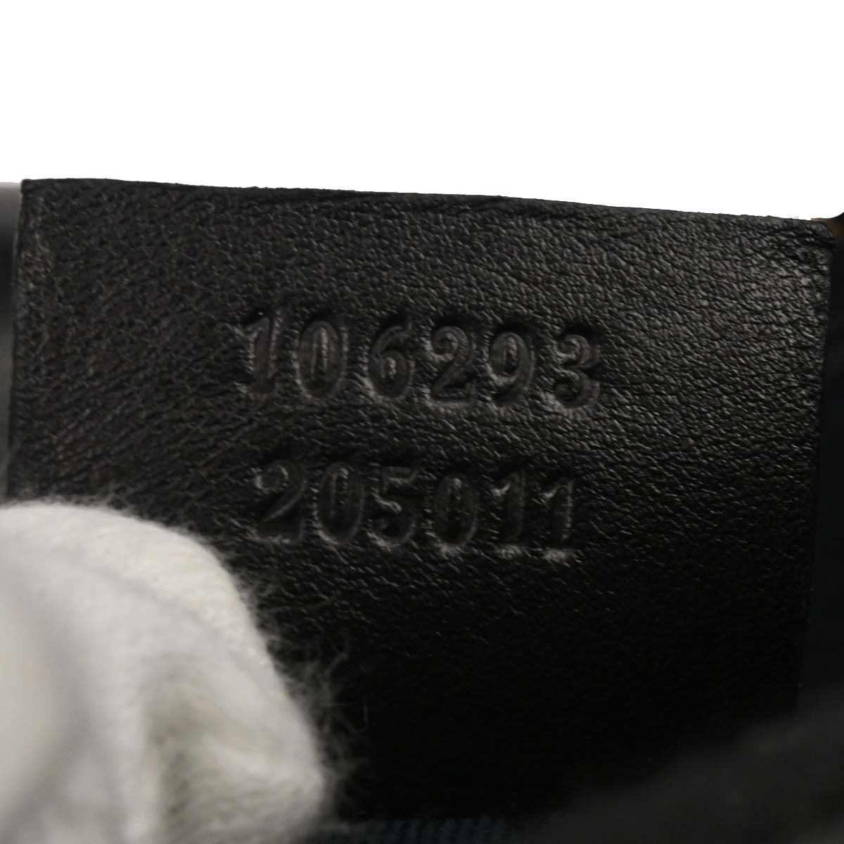 Gucci Black Leather Half Moon Hobo Handbag