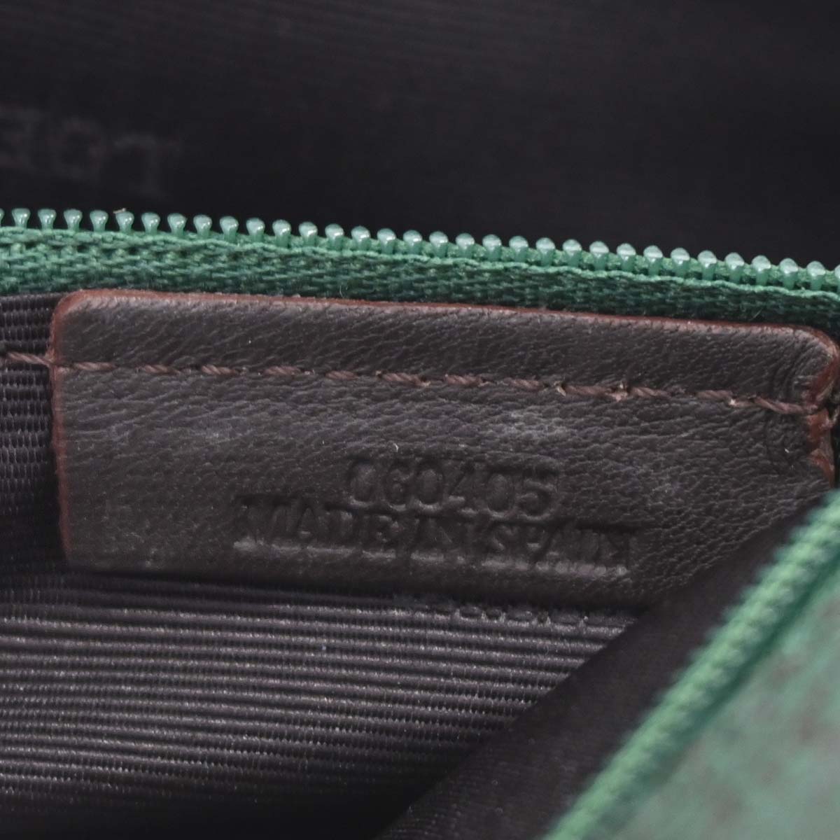 Loewe Green Leather Handbag