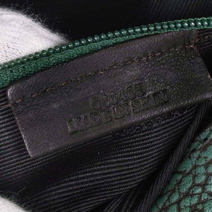 Loewe Green Leather Handbag