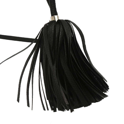 Loewe Black Leather Flamenco Shoulder Bag