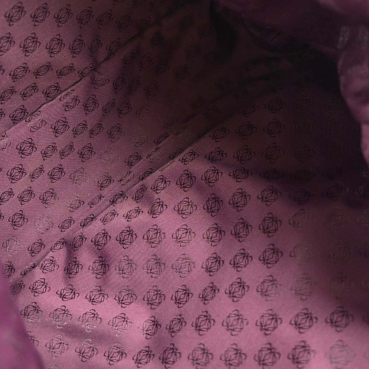 Loewe Black Leather Flamenco Shoulder Bag