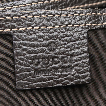 Gucci Brown PVC GG Abbey D Ring Tote Handbag