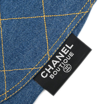 Chanel Short Denim Pants Blue #48