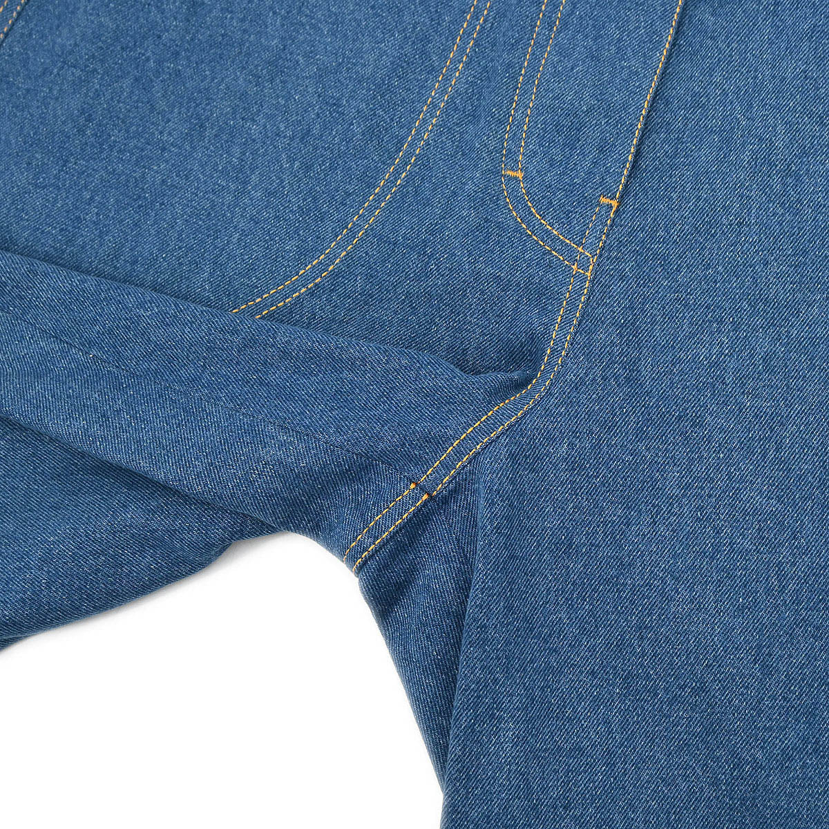 Chanel Short Denim Pants Blue #48