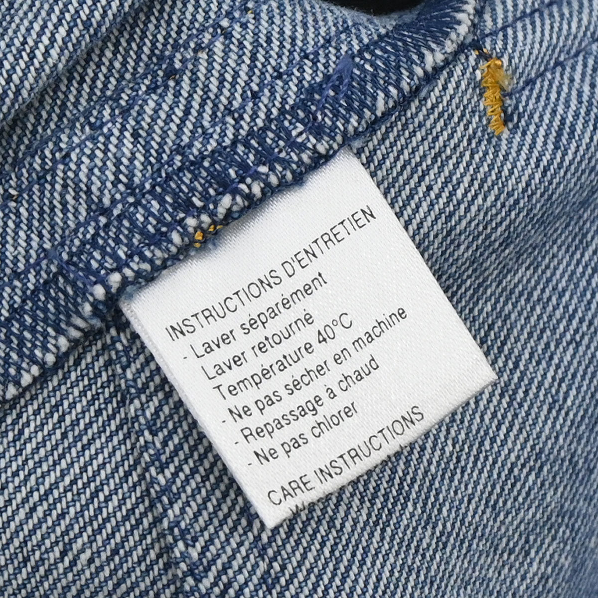 Chanel Short Denim Pants Blue #48