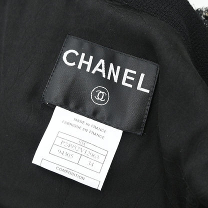 Chanel 2005 Emblem Single Breasted Jacket Black #34