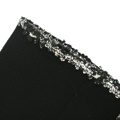Chanel 2005 Emblem Single Breasted Jacket Black #38