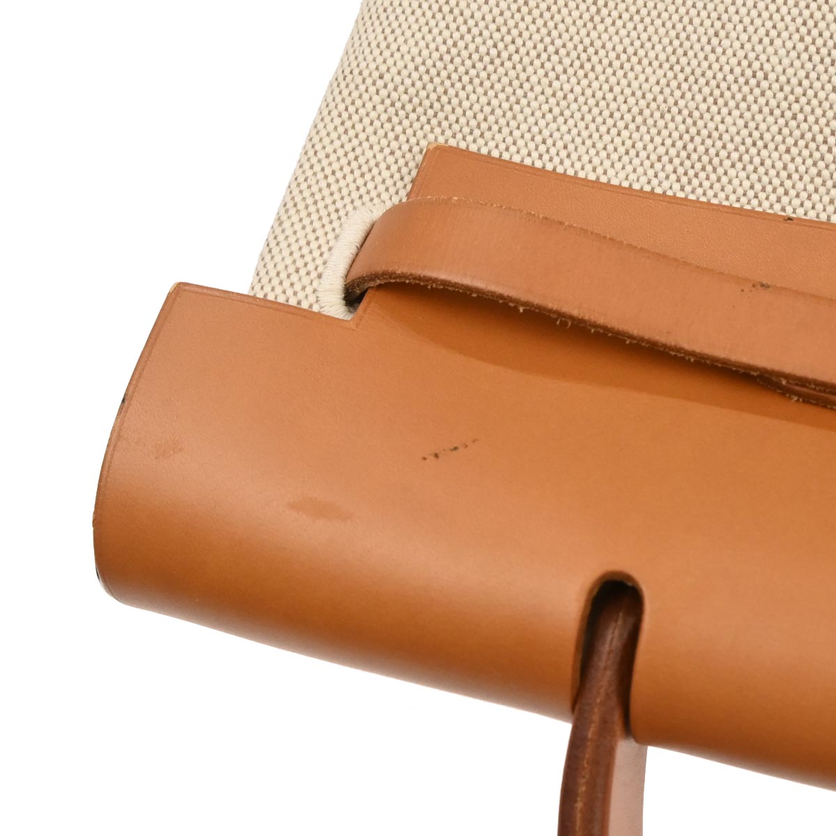 Hermes Natural Toile H Herbag a Dos 2 in 1 Backpack