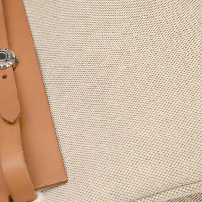 Hermes Natural Toile H Herbag a Dos 2 in 1 Backpack