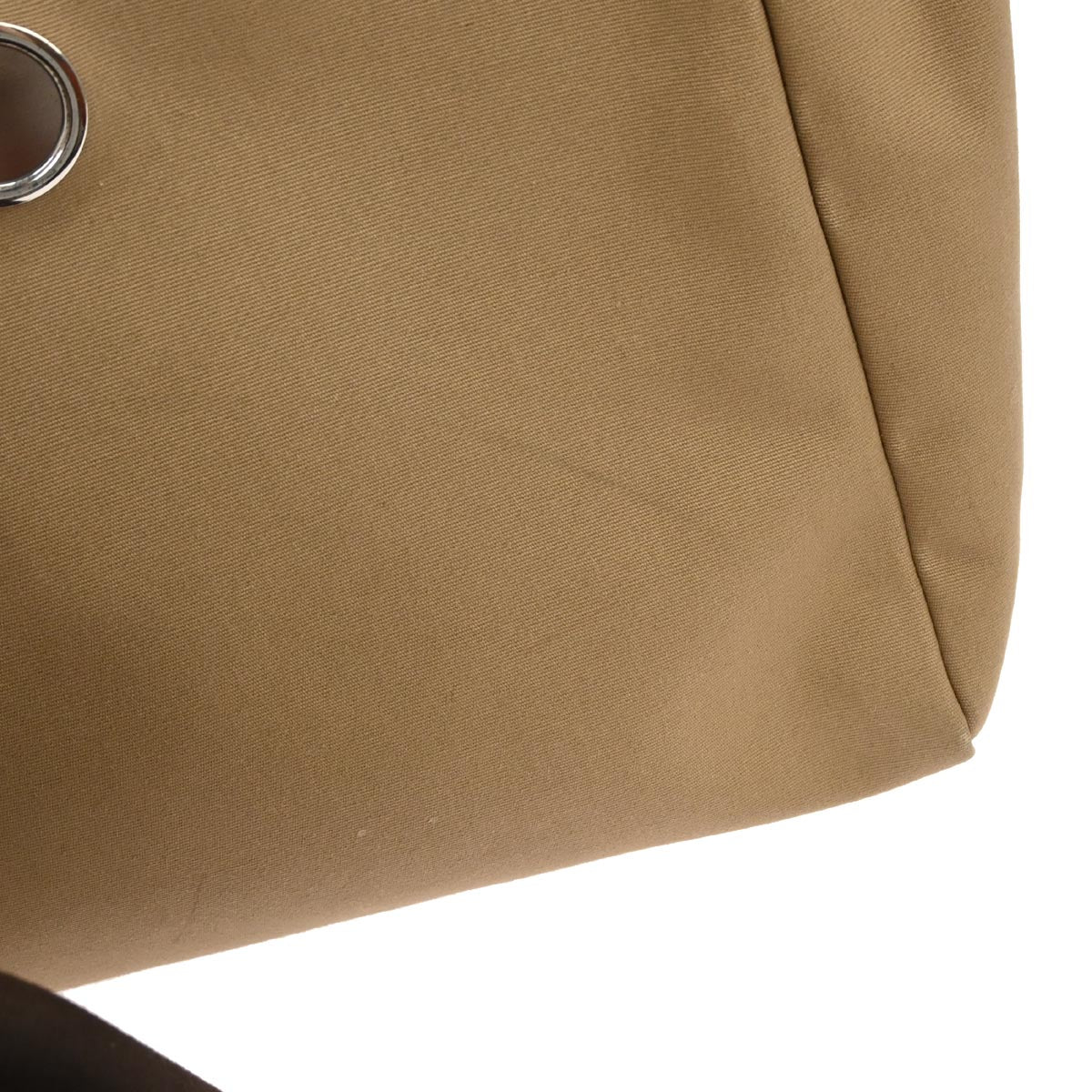 Hermes Brown Toile Officier Herbag PM 2 in 1 Shoulder Handbag