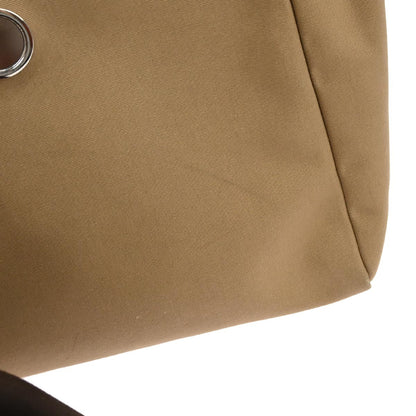 Hermes Brown Toile Officier Herbag PM 2 in 1 Shoulder Handbag