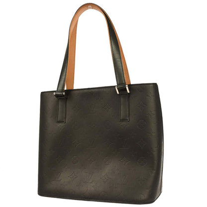 Louis Vuitton Black Monogram Mat Stockton Tote Handbag M55112