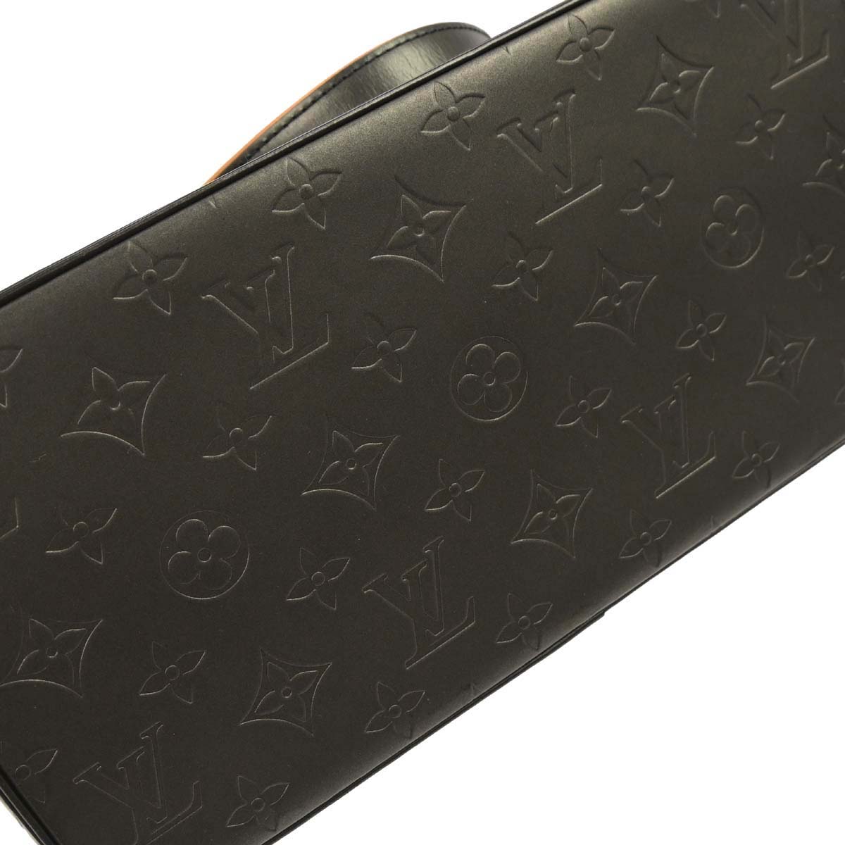Louis Vuitton Black Monogram Mat Stockton Tote Handbag M55112