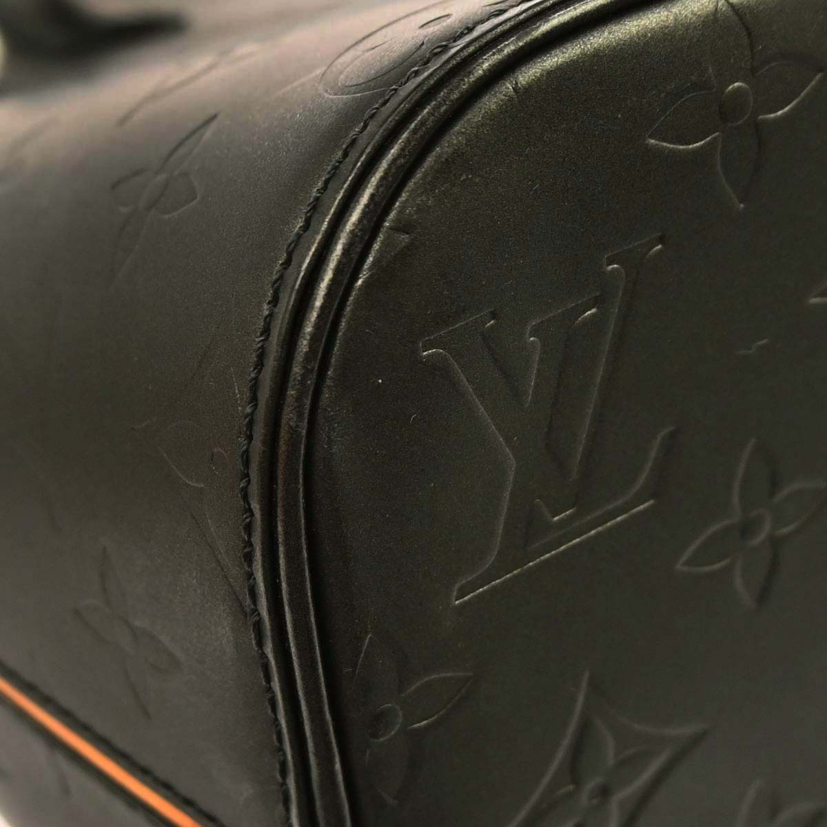 Louis Vuitton Black Monogram Mat Stockton Tote Handbag M55112