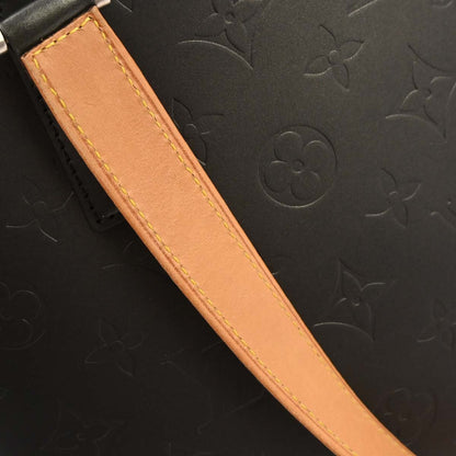 Louis Vuitton Black Monogram Mat Stockton Tote Handbag M55112