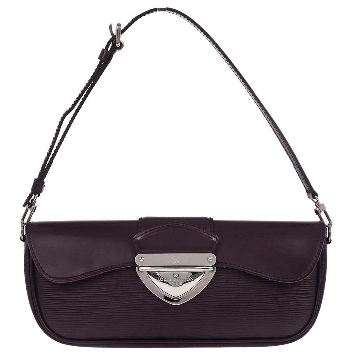 Louis Vuitton Purple Epi Pochette Montaigne Handbag M5929K